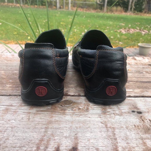 Cole Hann black slip-on loafer tucker Dress shoes - Picture 4 of 8